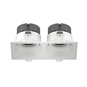 AVA Square LED Downlights -Residential Narrow Trim